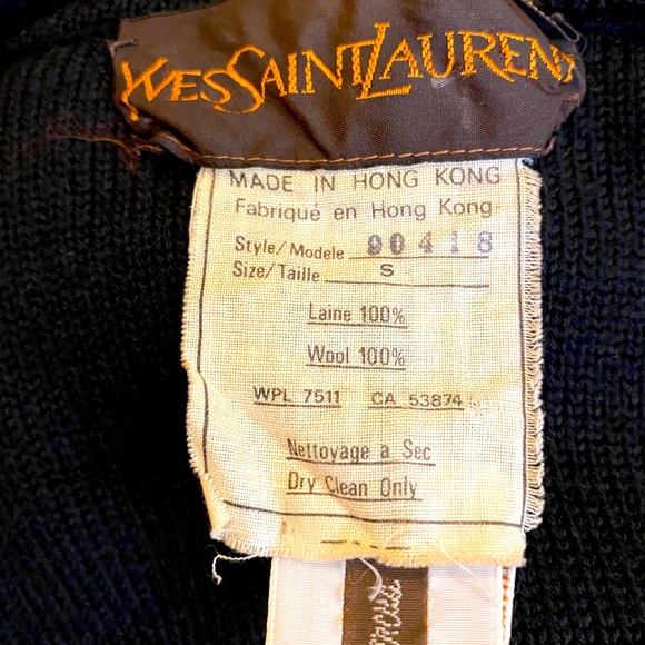 YSL VINTAGE JACKET - Picture 15 of 16